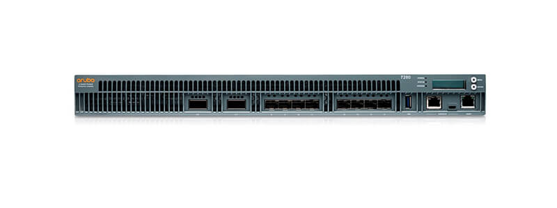 JX915A Aruba 7280 (RW) FIPS/TAA-compliant 2x40GbE and 8x10GBASE-X (SFP+) Controller